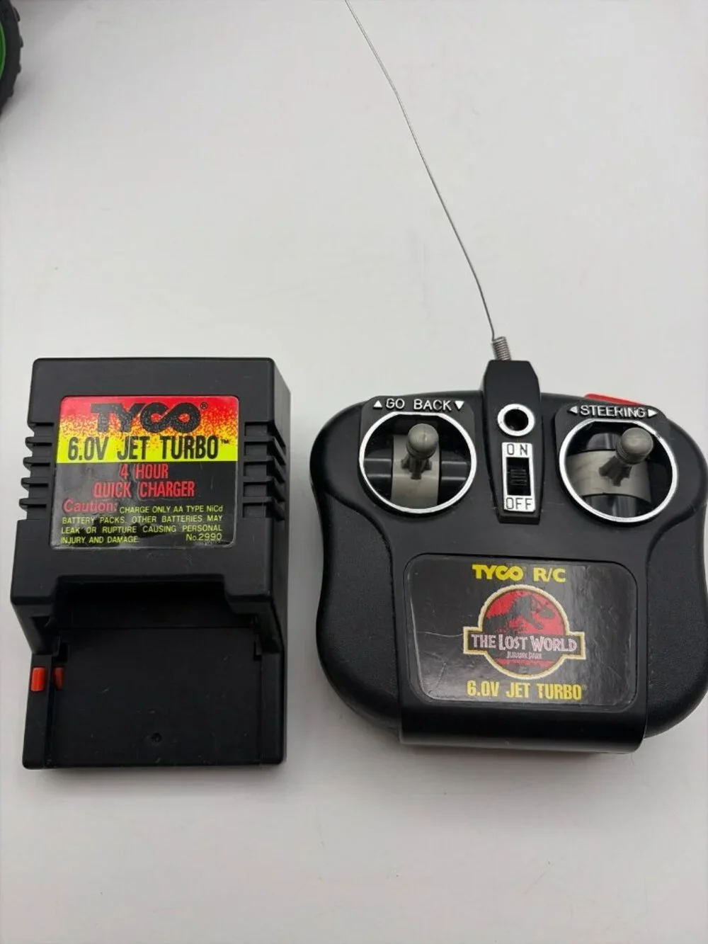 Tyco Jurassic Park Lost World RC 6.0 Jet Turbo Remote Control Car Untested